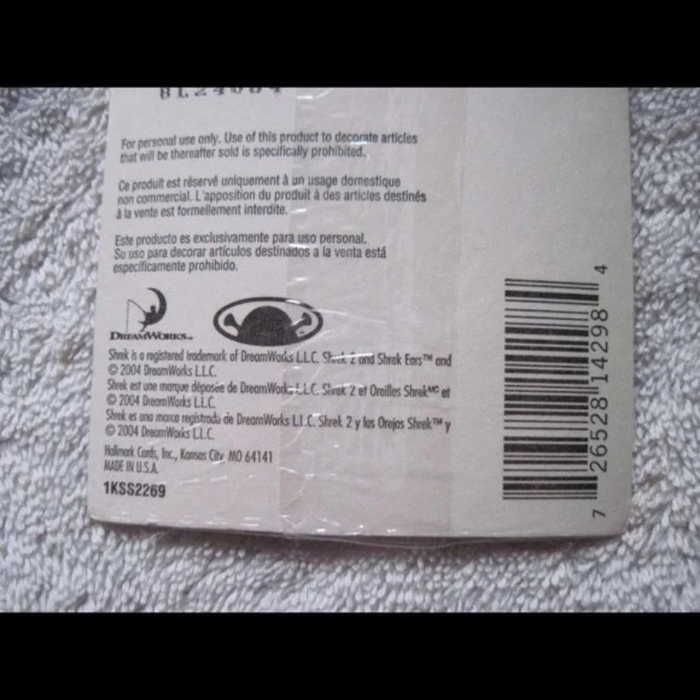 Shrek 2 Hallmark Party Express Stickers 4 Sheets 2004 Birthday Donkey Fiona